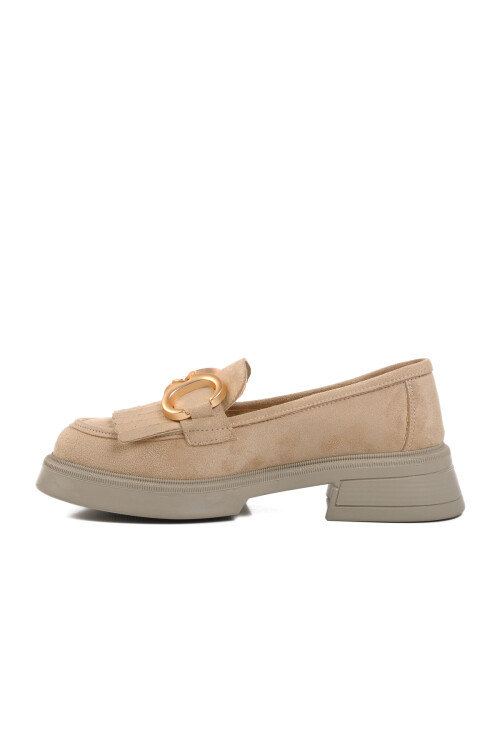 Beige Womens Casual Shoes PC-54273 Z