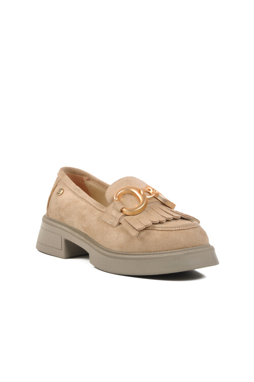 Beige Womens Casual Shoes PC-54273 Z