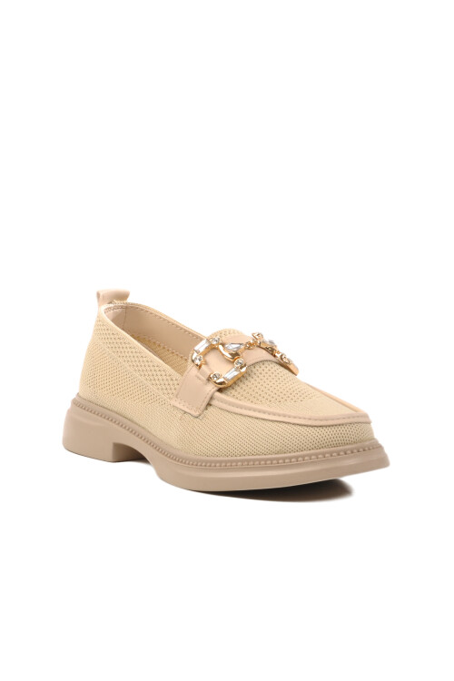 Beige Womens Casual Shoes 261192 Z