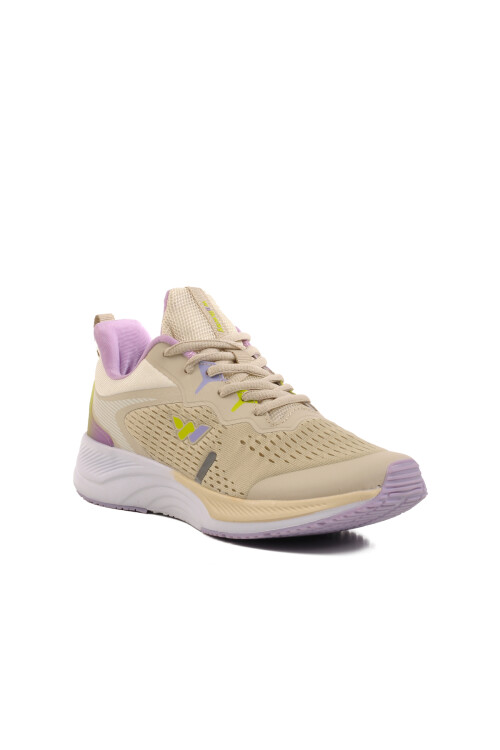 حذاء رياضي خفيف الوزن قابل للتنفس للجنسين من إسفنج الذاكرة باللون البيج، مادا جي