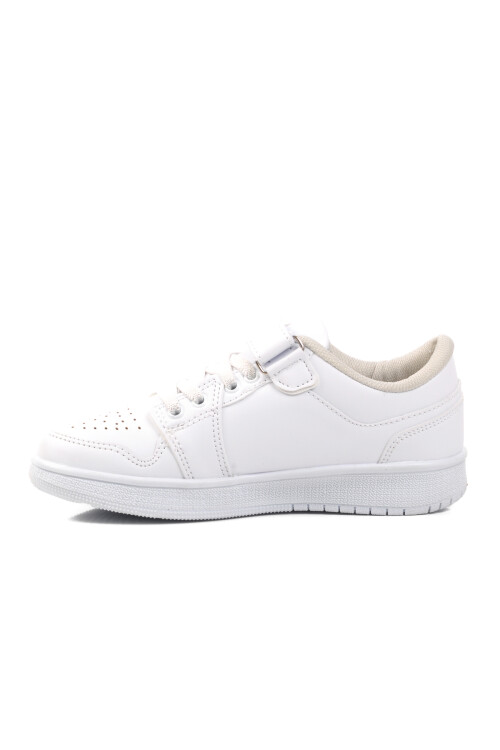 White-White Kids Sneaker Sloga F