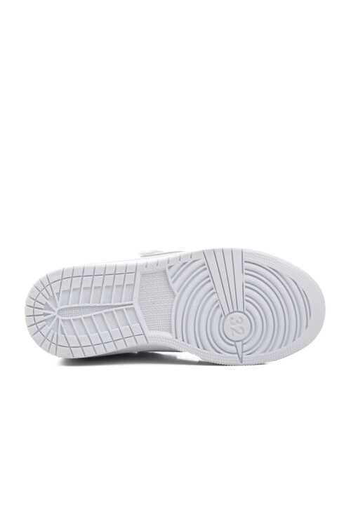 White-White Kids Sneaker Sloga F