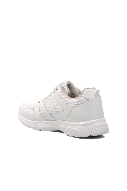 White Mesh Lightweight Mens Sneakers 020 M