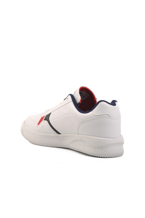 حذاء رياضي رجالي أبيض-أزرق داكن، مقاس M