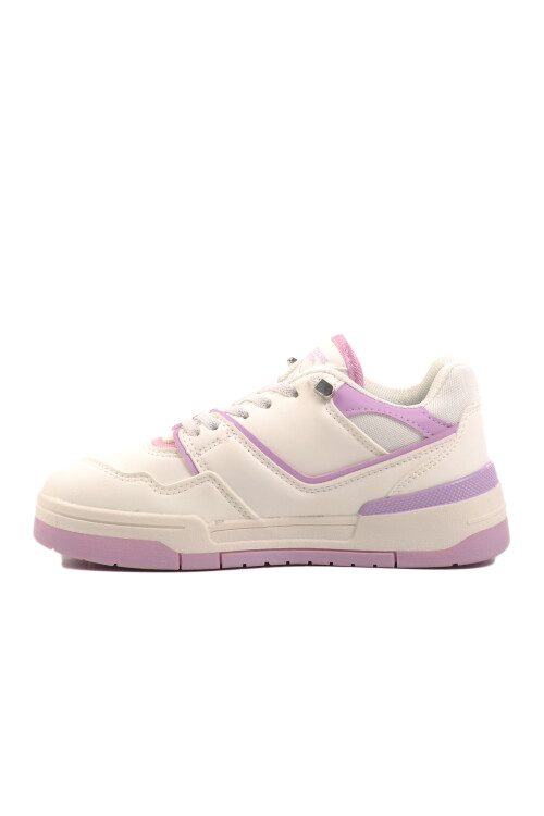 White Lilac Kids Sports Shoes BNI-10082 F