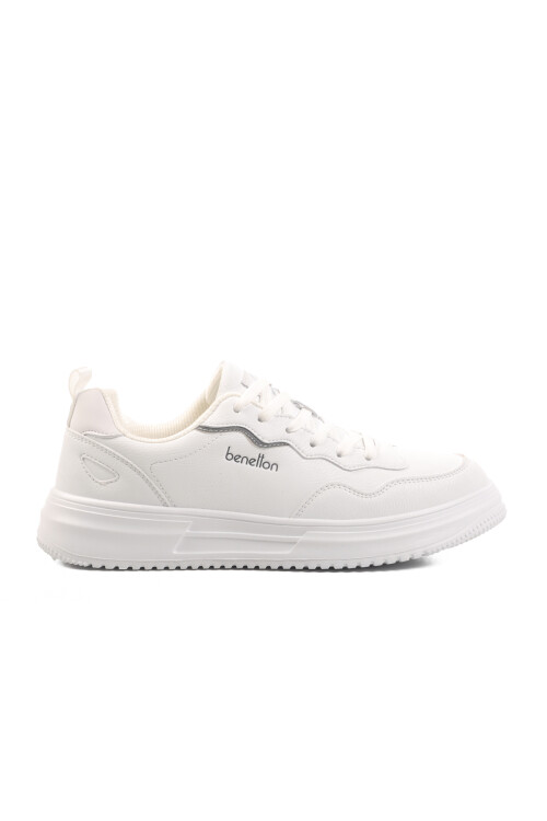 White Memory Foam Mens Sneakers BNI-11200 M