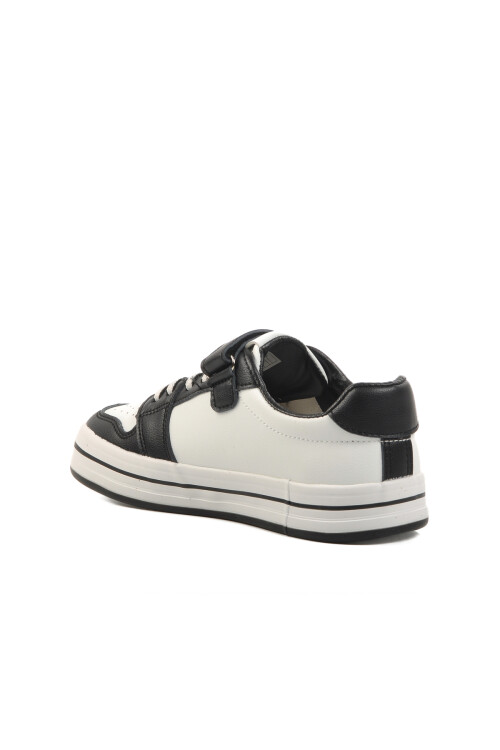 White Black Green Velcro Childrens Sports Shoes BNI-10024 F