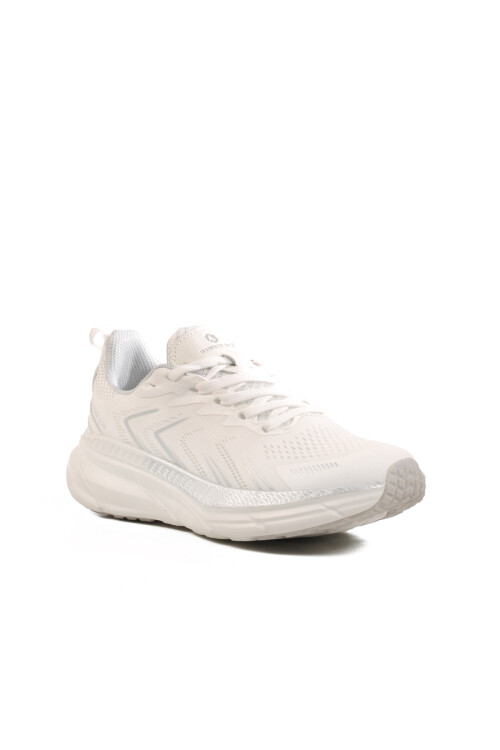 حذاء رياضي خفيف الوزن للجنسين من شبكة بيضاء Moscato 101 25068 G