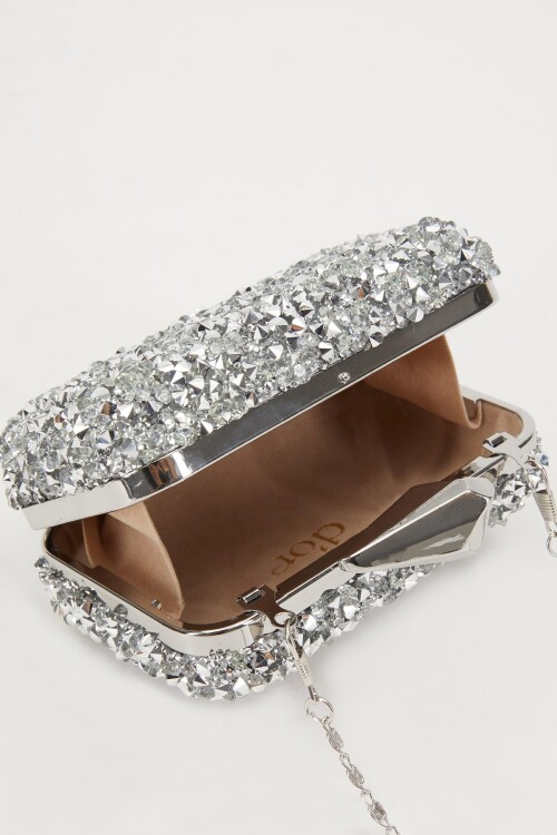 حقيبة يد نسائية فضية 930190