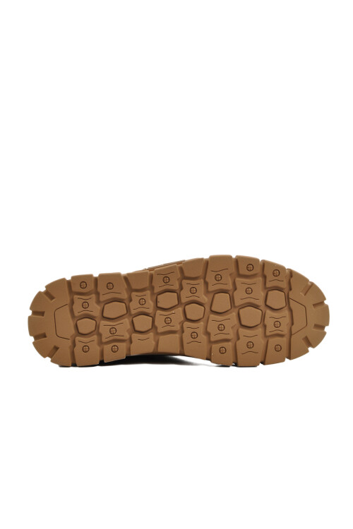 Khaki Light Textile Mens Casual Shoes 25Y518 M