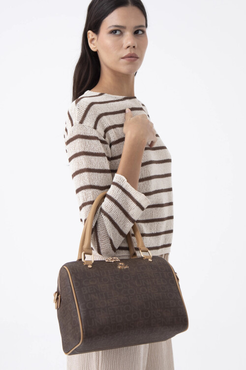 United Colors Of BenettonBrown Camel Women's Shoulder Bag BNT-1533