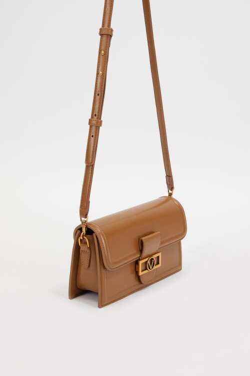 حقيبة يد وكتف نسائية بنية اللون 930239