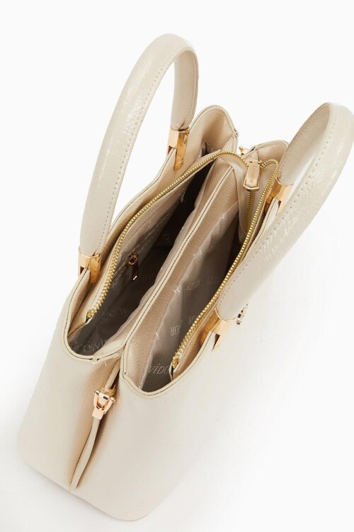 Cream Womens Hand and Shoulder Bag 930065