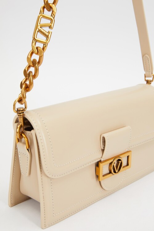 حقيبة يد وكتف نسائية كريمية 930239