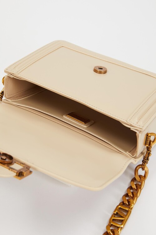 LevidorKrem Kadın El ve Omuz Çantası 930240