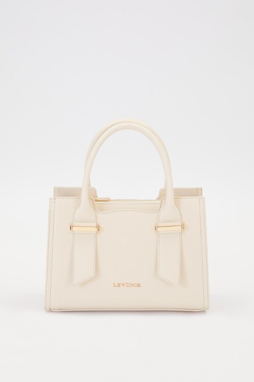 حقيبة يد وكتف نسائية كريمية 930284