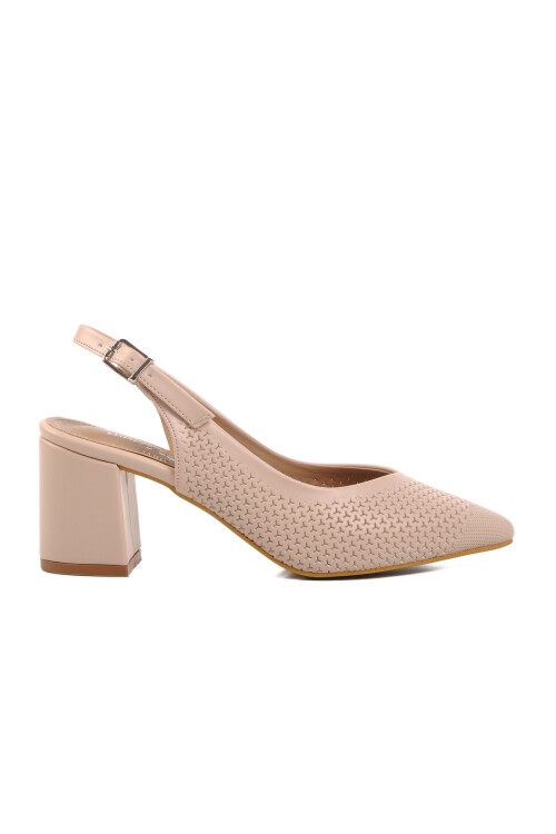 Cream Womens Evening Shoes PC-54727 Z
