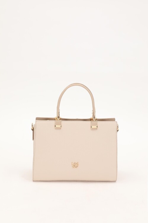 Cream-Mink Womens Hand and Shoulder Bag 930172