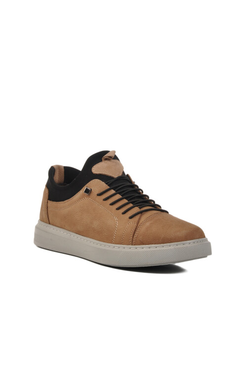 Kum Nubuk Hakiki Deri Erkek Casual Ayakkabı 818 M