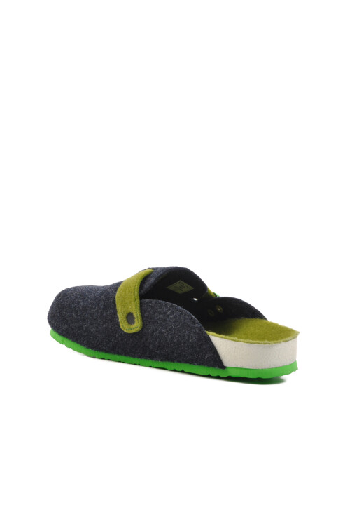 شبشب منزلي رجالي من القماش باللون الأزرق الداكن BN-30459 M