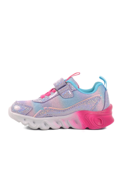 حذاء رياضي أرجواني فاتح بإضاءة للبنات BNI-10136 B