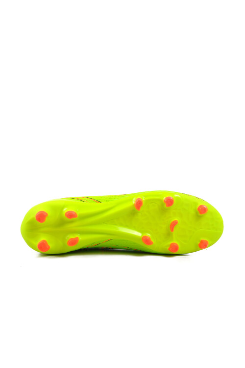 Neon Yellow Mens Lace-Up Ankle Cleats MK-242-137 M