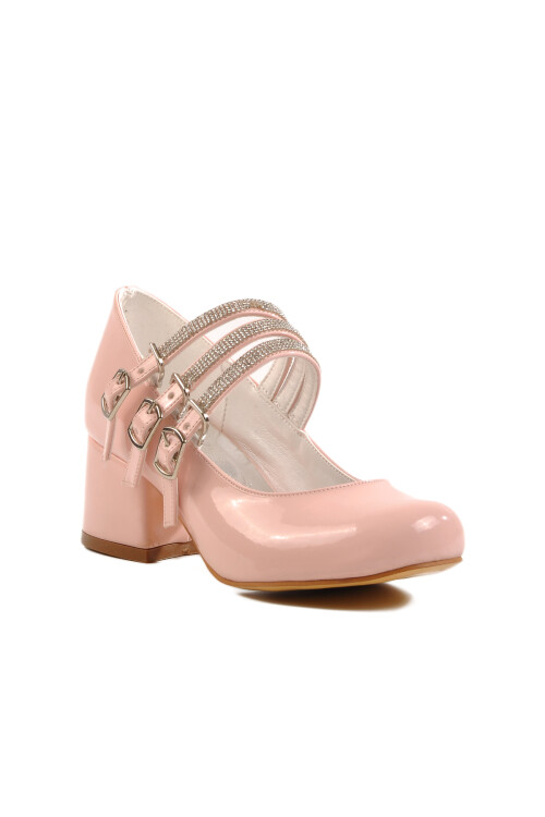 Powder Stone Girls Heeled Ballerinas 37 F