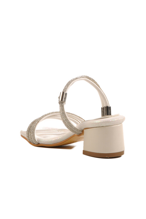 Mother of Pearl Stone Girls Sandals 016 P