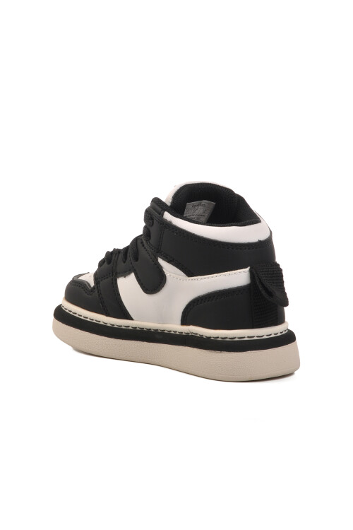 United Colors Of BenettonBlack White Ankle-Length Kids Sports Shoes BNI-11091 P