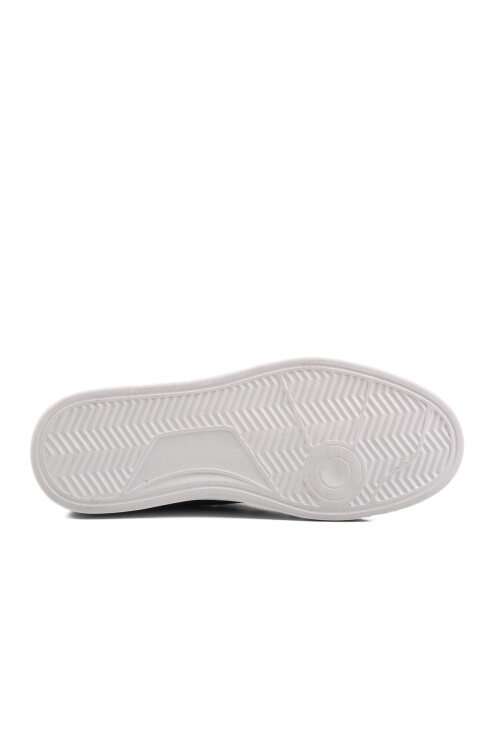 Black and White Light Linen Mens Casaul Shoes 032 M