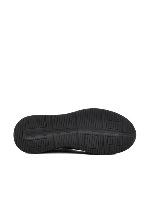 Siyah Hakiki Deri Erkek Casual Ayakkabı 4K1835-6283 M