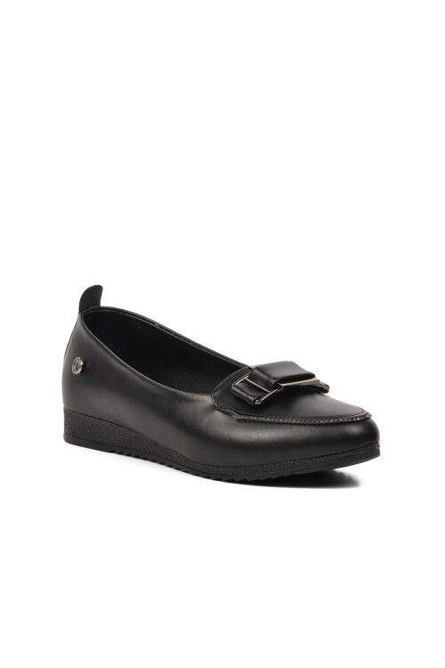 Black Light Thin Sole Womens Ballerinas PC-53020 Z