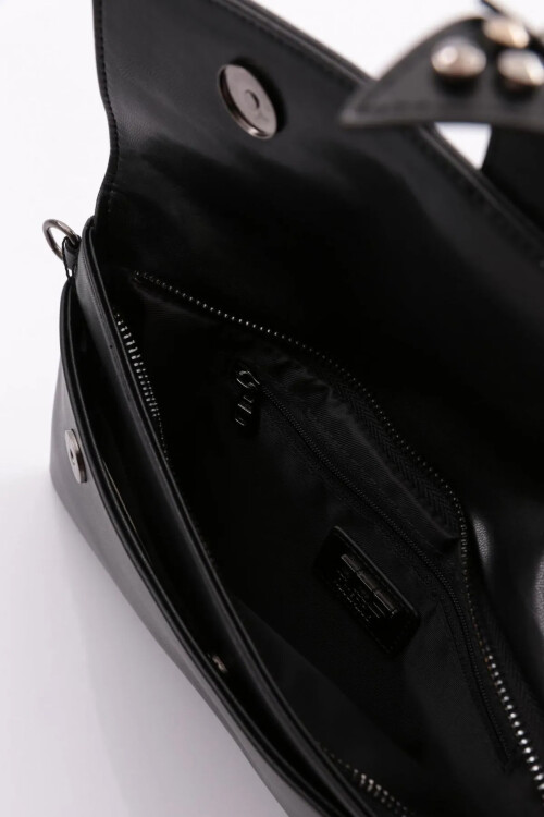 حقيبة يد وحقيبة كتف نسائية سوداء 17383