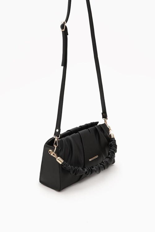 Black Womens Handbag and Shoulder Bag 930074