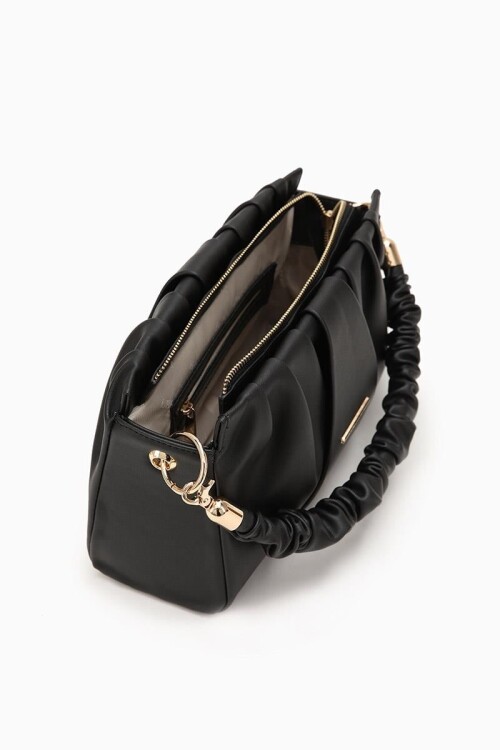 Black Womens Handbag and Shoulder Bag 930074