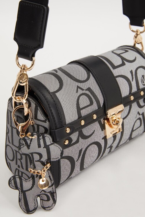 حقيبة يد وحقيبة كتف نسائية سوداء 930280