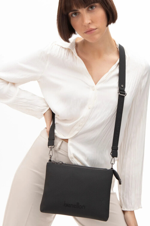 Black Womens Shoulder Bag BNT-1580