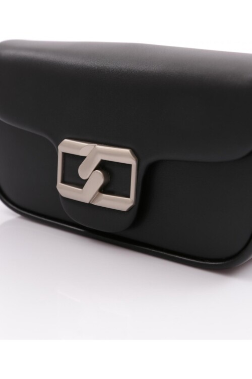 Black Womens Handbag and Shoulder Bag 17375