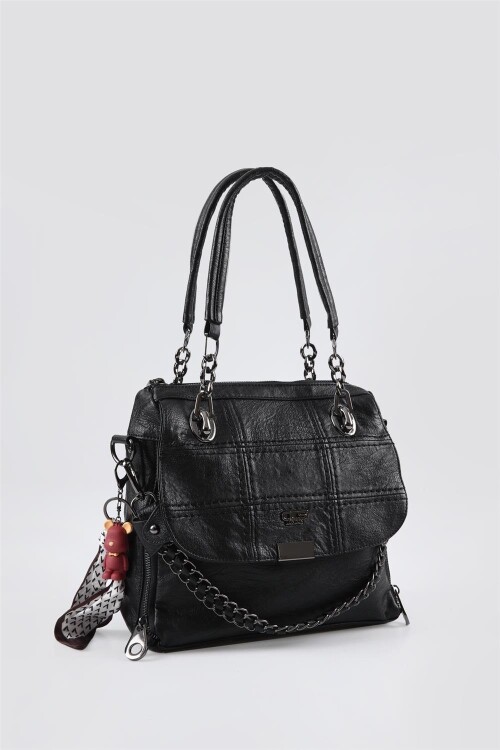 Siyah  Kadın El ve Omuz Çantası 17392