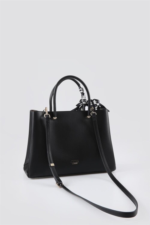 حقيبة يد وحقيبة كتف نسائية سوداء 17631