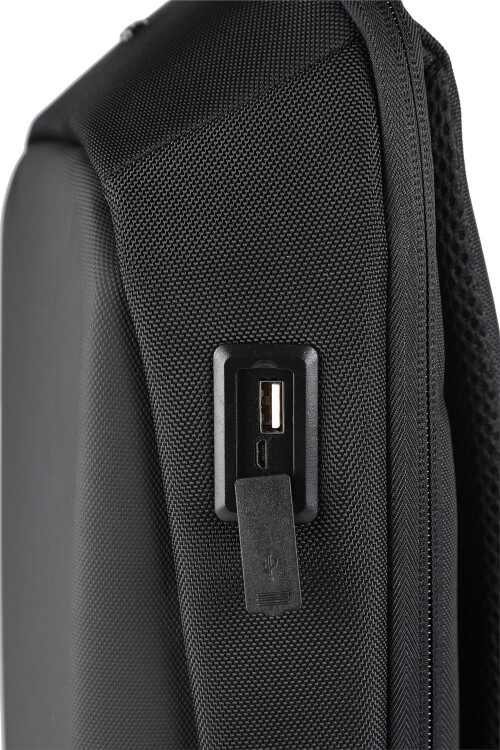 Black Unisex Backpack 51356