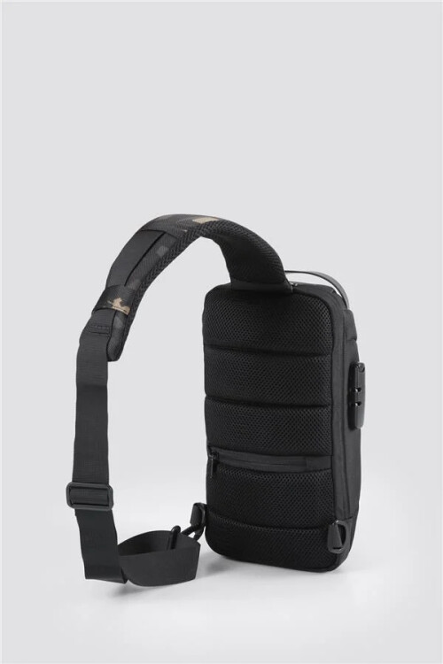 ÇÇSBlack Crossbody Unisex Chest and Backpack 51463