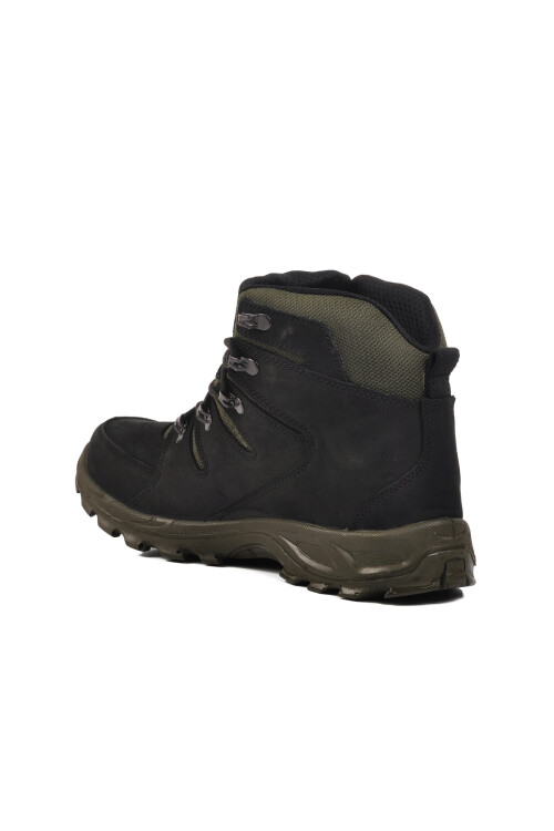 Black Nubuck-Khaki Waterproof Mens Outdoor Boots M5558 M