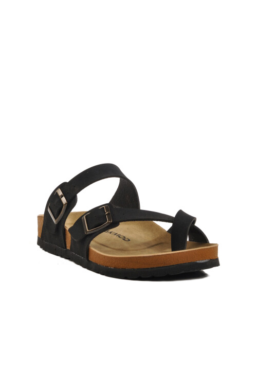 AyakmodBlack Lightweight Unisex Slippers 20-320 G