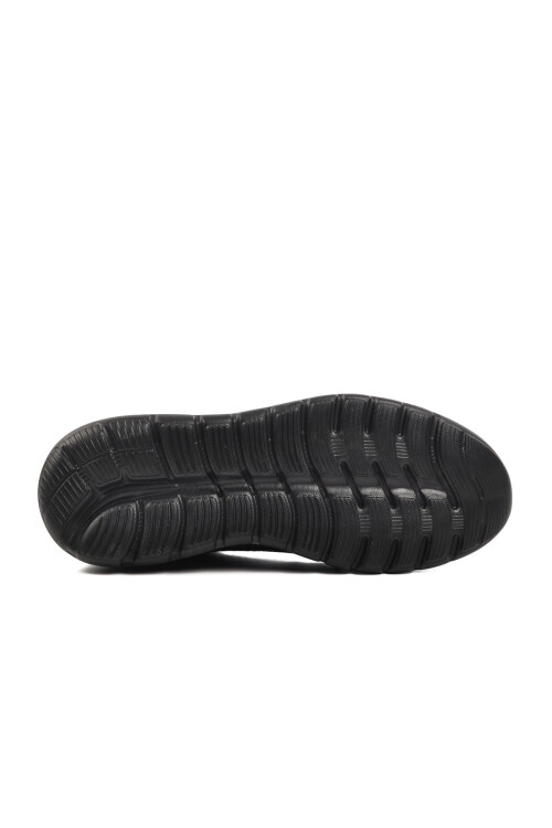 Black Linen Mens Casual Shoes 020 M