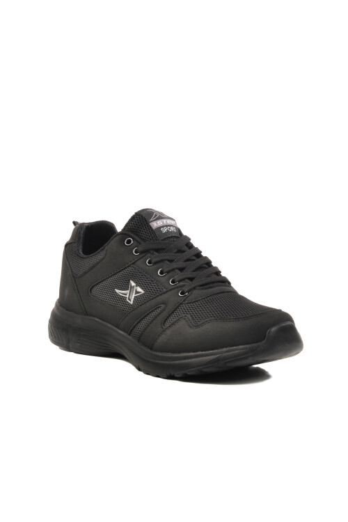 Black Mesh Lightweight Mens Sneakers 020 M