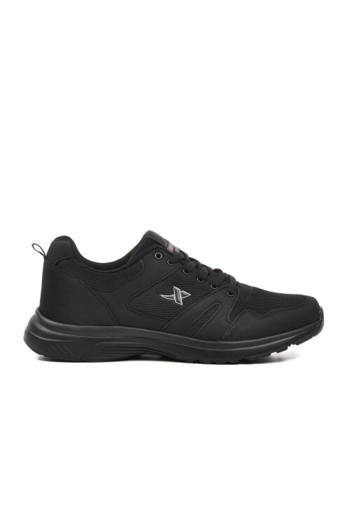 Black Mesh Lightweight Large Size Mens Sneakers 020 M