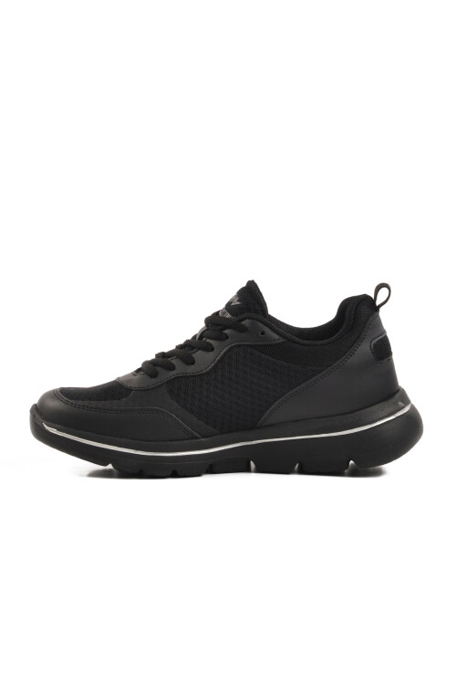 Black Mesh Lightweight Unisex Sneakers Z-5496 G