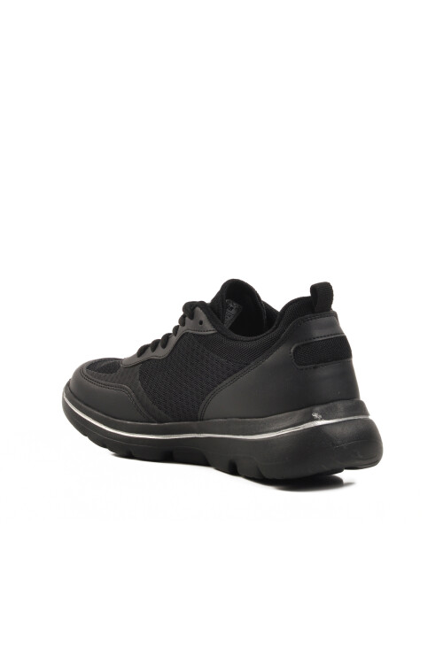 Black Mesh Lightweight Unisex Sneakers Z-5496 G