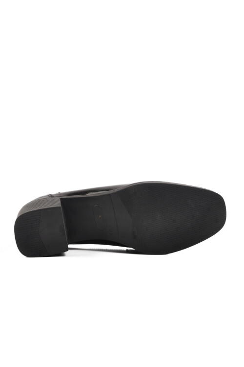 حذاء نسائي كلاسيكي بكعب أسود PC-54282 Z